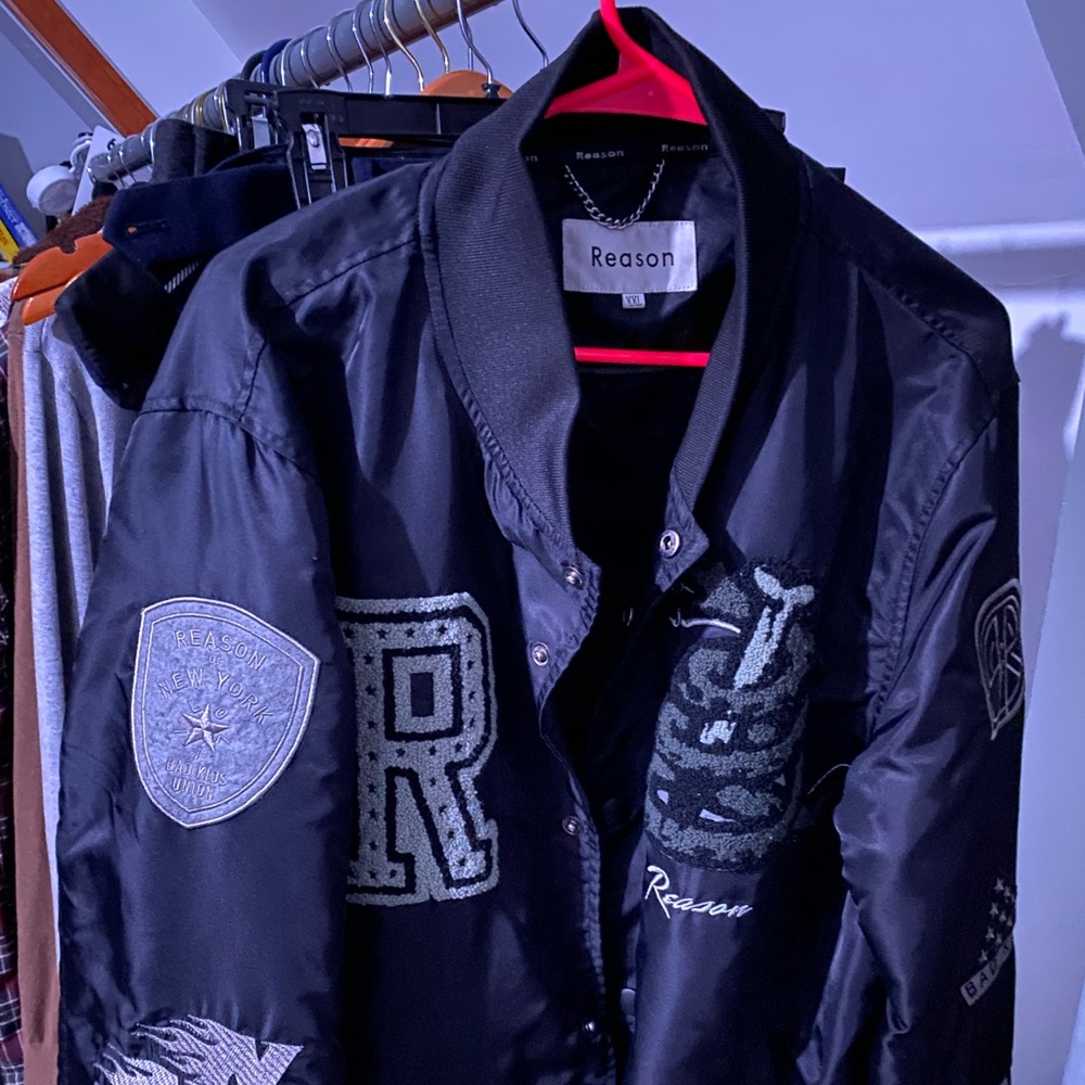Bomber jacket. Reason brand. BUY 1 GET 1 1/2 OFF!